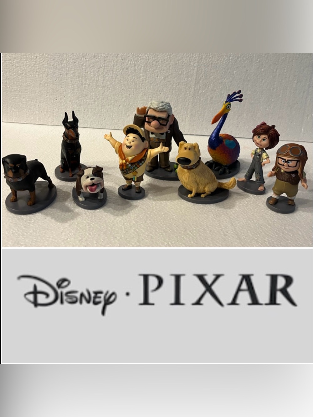 Disney Pixar UP Collection Characters Figurines - 9 piece
